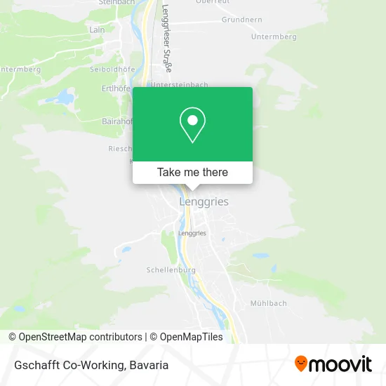 Gschafft Co-Working map