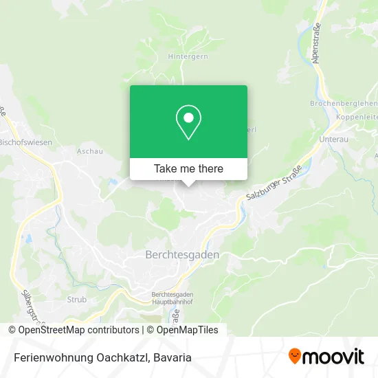 Ferienwohnung Oachkatzl map