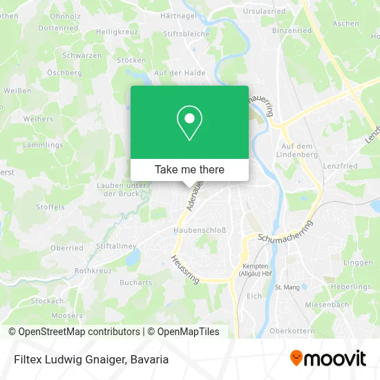 Filtex Ludwig Gnaiger map