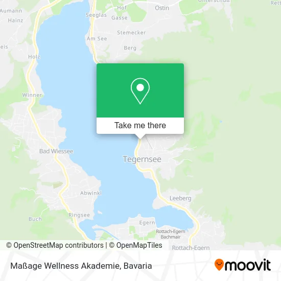 Карта Maßage Wellness Akademie