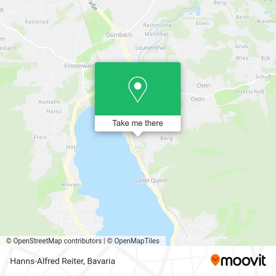 Hanns-Alfred Reiter map