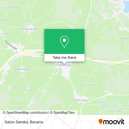 Salon Sandra map