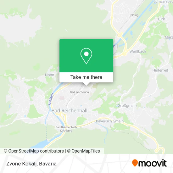 Карта Zvone Kokalj