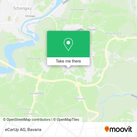 Карта eCarUp AG