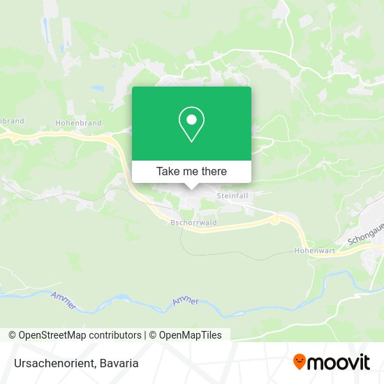 Карта Ursachenorient
