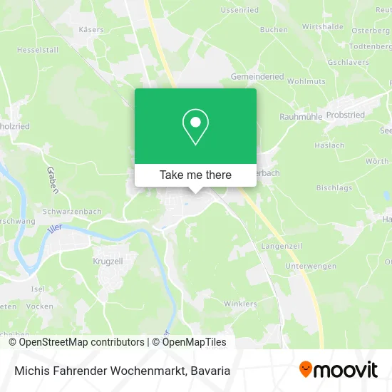 Карта Michis Fahrender Wochenmarkt