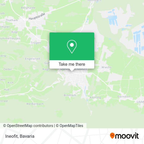 Карта Ineofit