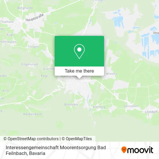 Карта Interessengemeinschaft Moorentsorgung Bad Feilnbach