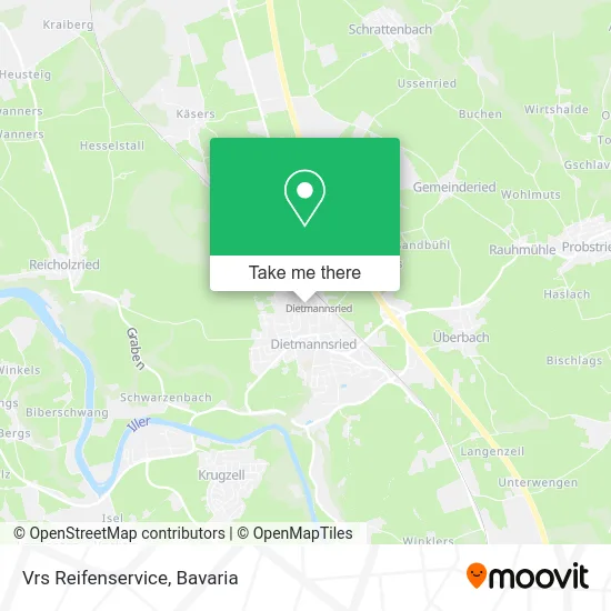 Карта Vrs Reifenservice