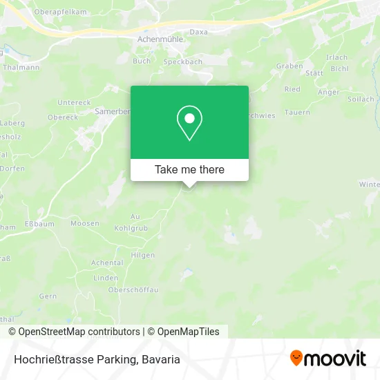 Карта Hochrießtrasse Parking