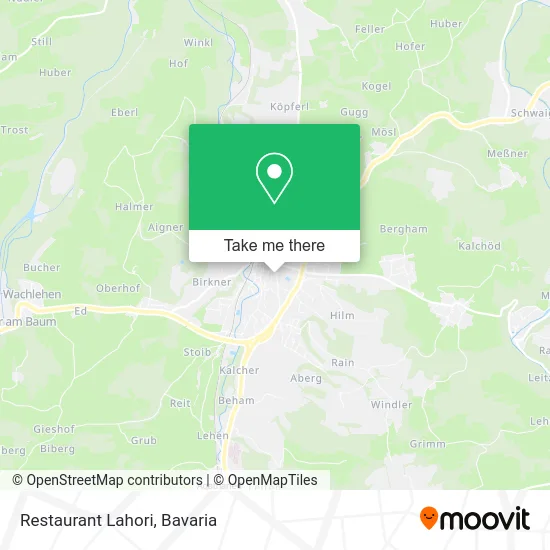 Restaurant Lahori map