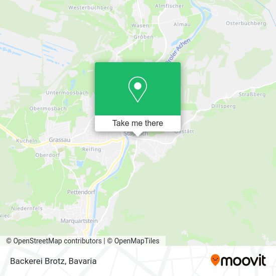 Карта Backerei Brotz