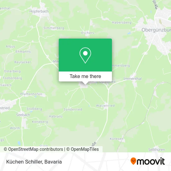 Küchen Schiller map