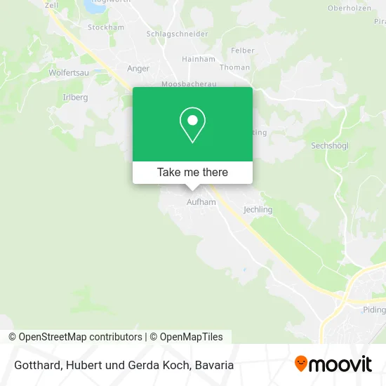 Карта Gotthard, Hubert und Gerda Koch