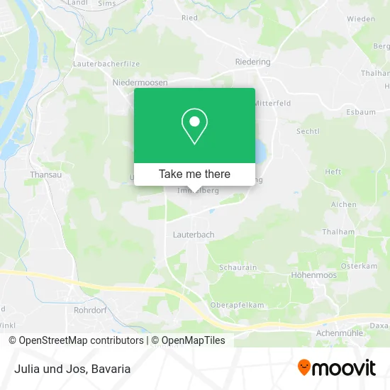 Карта Julia und Jos