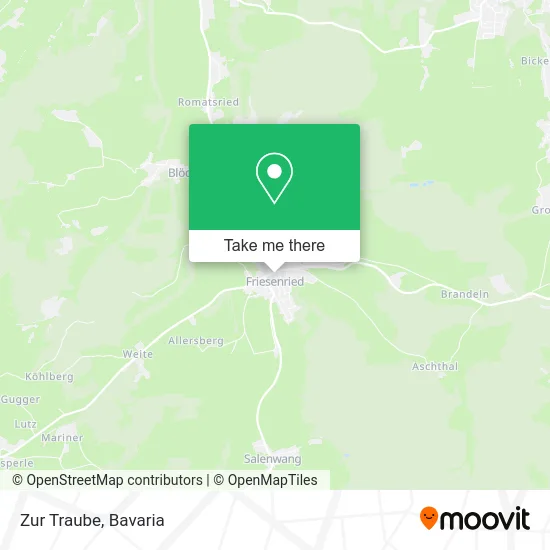 Карта Zur Traube