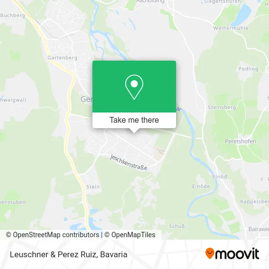 Карта Leuschner & Perez Ruiz