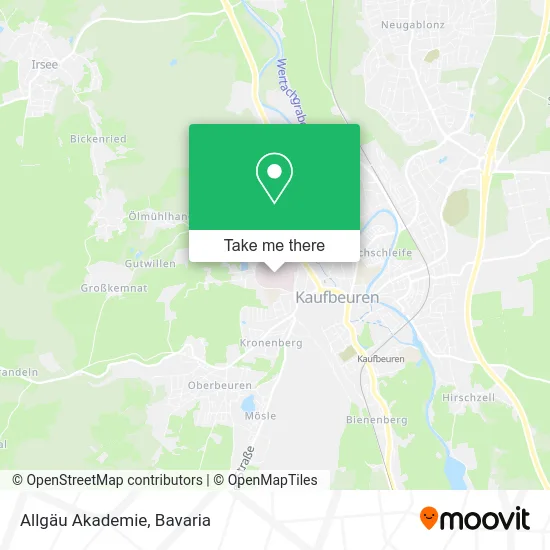 Карта Allgäu Akademie