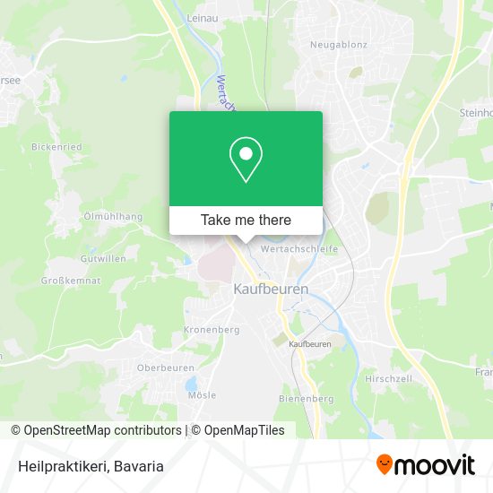 Карта Heilpraktikeri