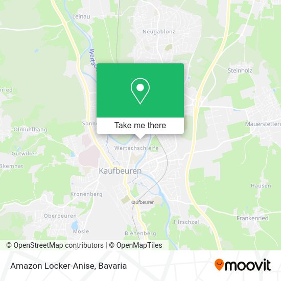 Карта Amazon Locker-Anise