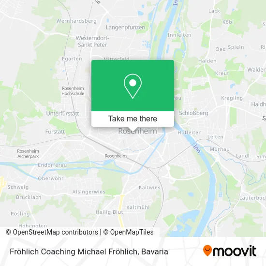Карта Fröhlich Coaching Michael Fröhlich