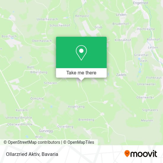 Карта Ollarzried Aktiv