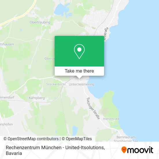 Карта Rechenzentrum München - United-Itsolutions