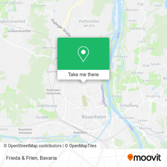 Карта Frieda & Frien