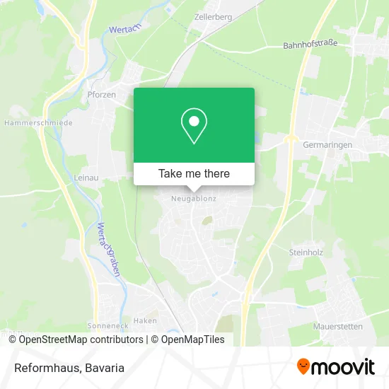 Карта Reformhaus
