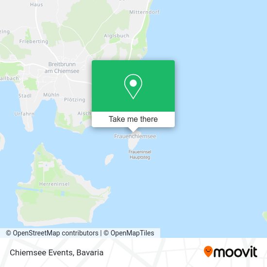 Карта Chiemsee Events
