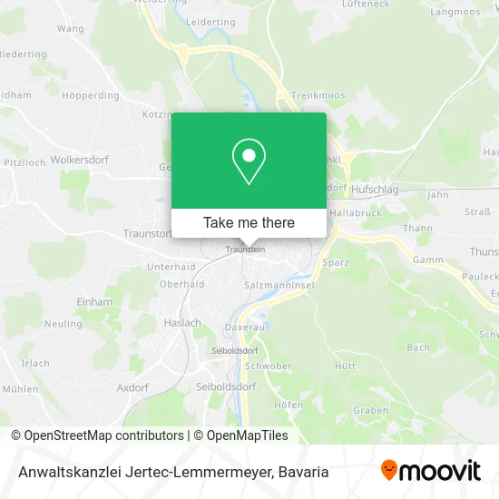 Карта Anwaltskanzlei Jertec-Lemmermeyer