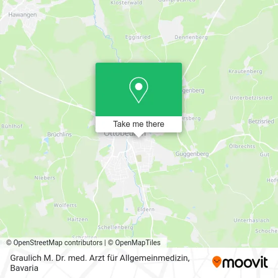 Карта Graulich M. Dr. med. Arzt für Allgemeinmedizin