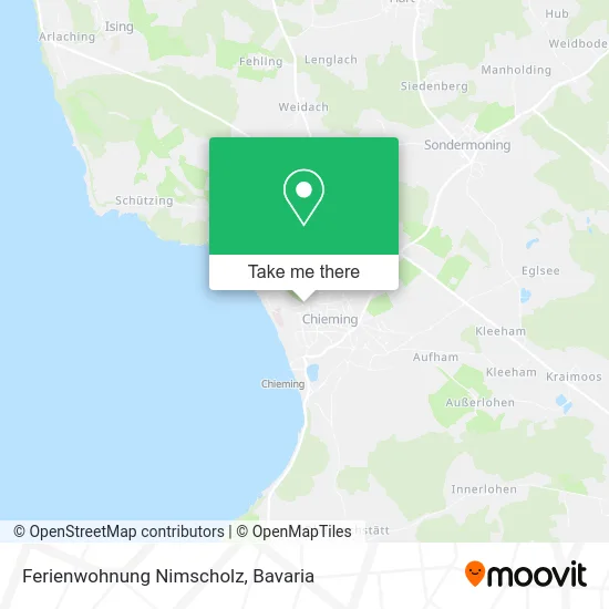 Карта Ferienwohnung Nimscholz