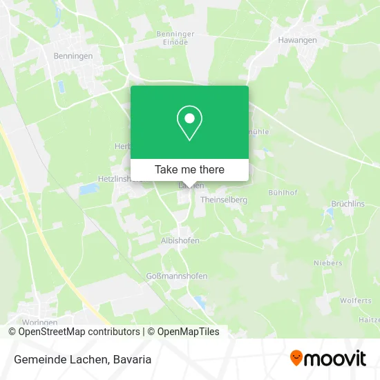 Карта Gemeinde Lachen
