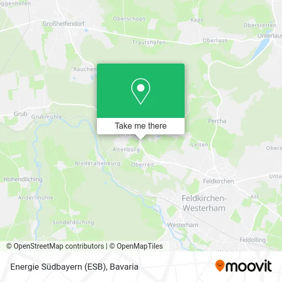 Карта Energie Südbayern (ESB)