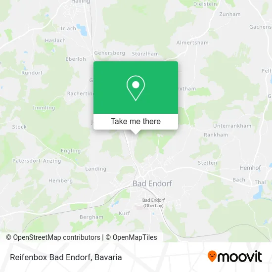 Reifenbox Bad Endorf map
