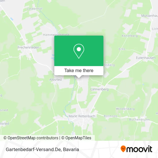 Карта Gartenbedarf-Versand.De