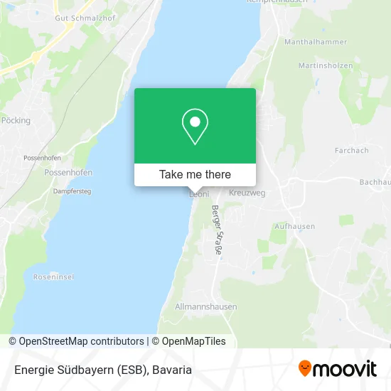 Карта Energie Südbayern (ESB)