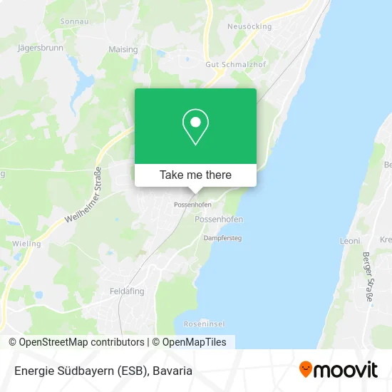 Карта Energie Südbayern (ESB)