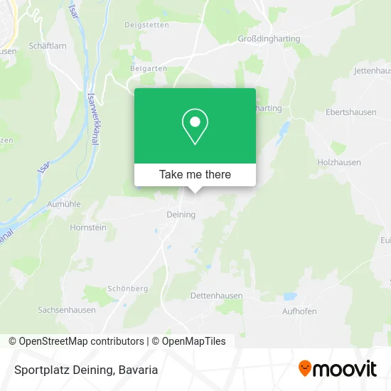 Карта Sportplatz Deining