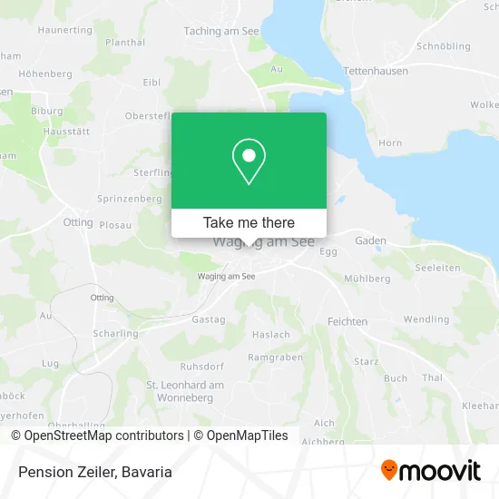 Карта Pension Zeiler