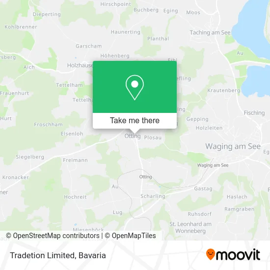 Карта Tradetion Limited