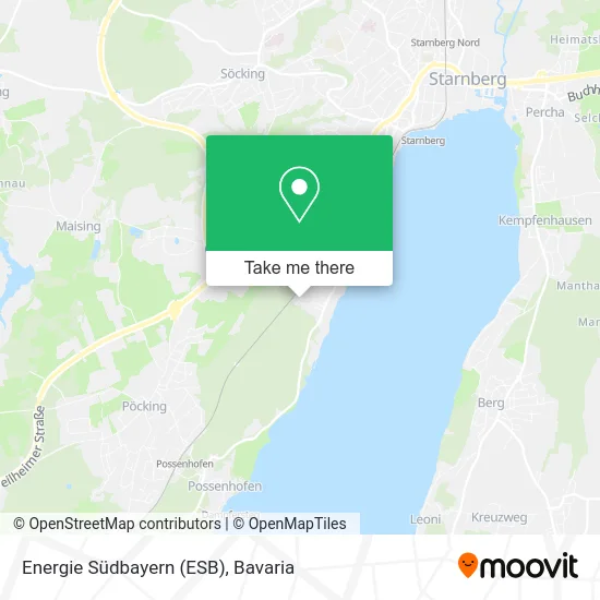 Карта Energie Südbayern (ESB)