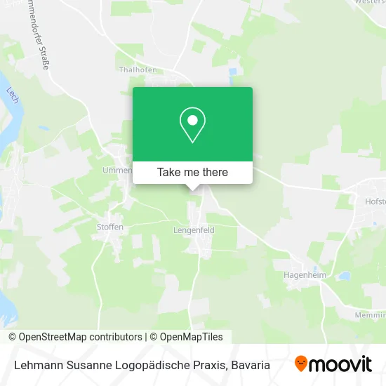 Карта Lehmann Susanne Logopädische Praxis
