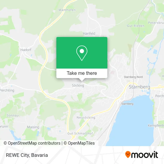 Карта REWE City