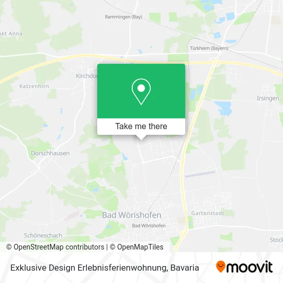 Карта Exklusive Design Erlebnisferienwohnung