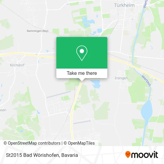 Карта St2015 Bad Wörishofen
