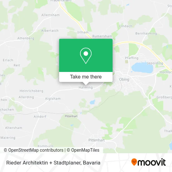 Карта Rieder Architektin + Stadtplaner