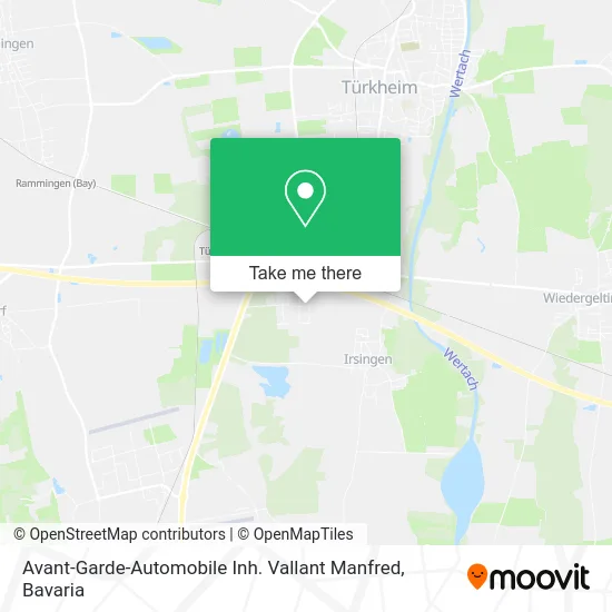 Карта Avant-Garde-Automobile Inh. Vallant Manfred