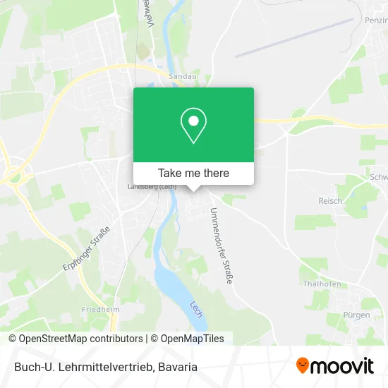 Карта Buch-U. Lehrmittelvertrieb
